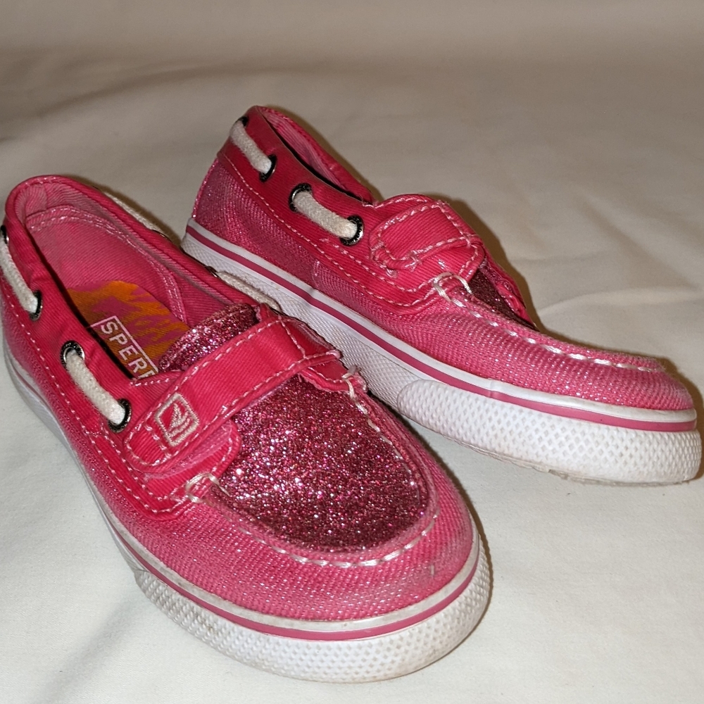 Kids sz 8 Sperry boat shoes